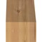 Ekena Millwork 5 1/2"W x 8"D x 8"H Balboa Smooth Knee Brace, Western Red Cedar BRC06X08X08BOA00SWR - alternate 2